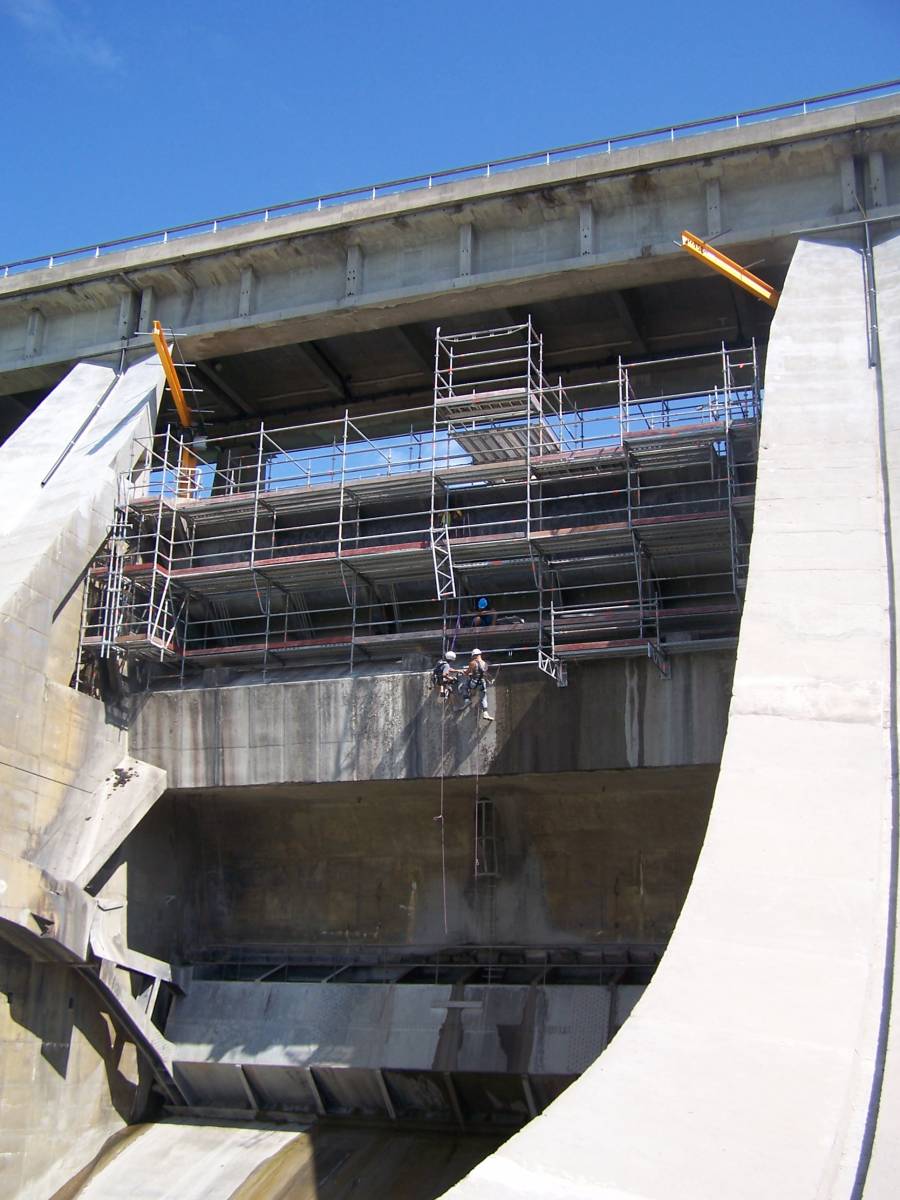 Location et installation d'échafaudage sur chantiers